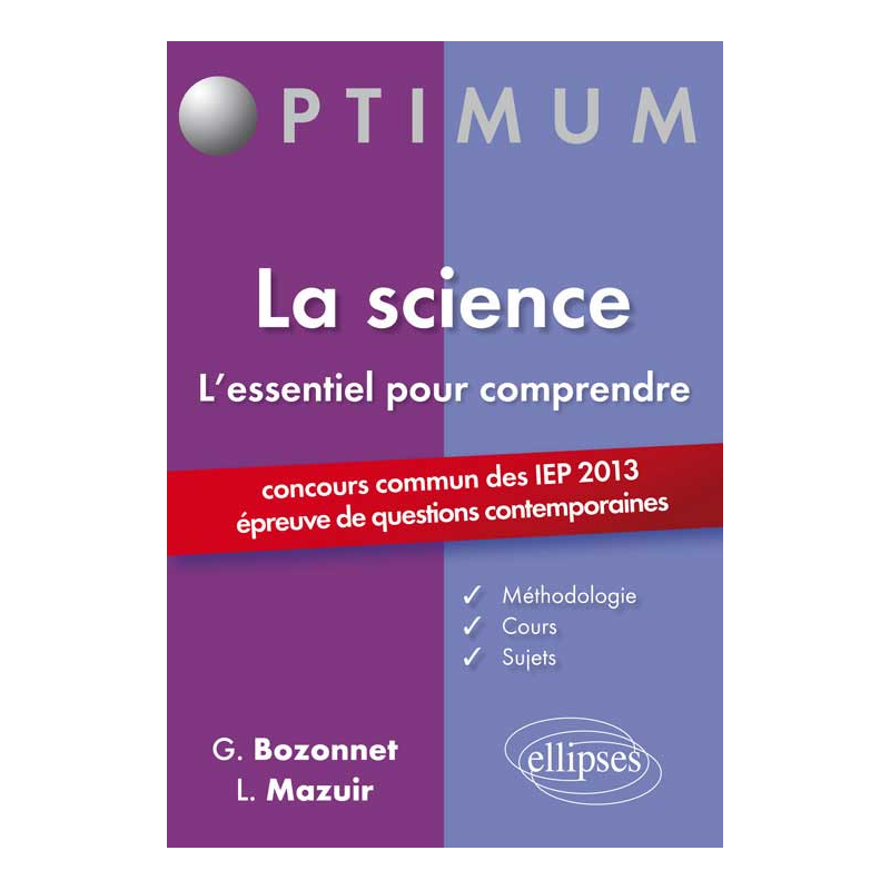 L’essentiel pour comprendre la science