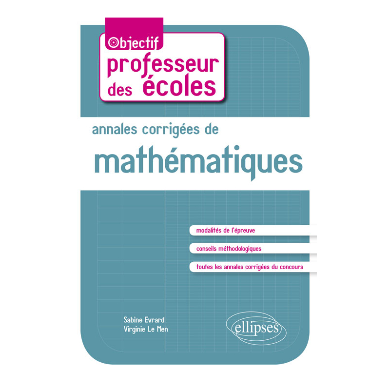 Annales corrigées de mathématiques
