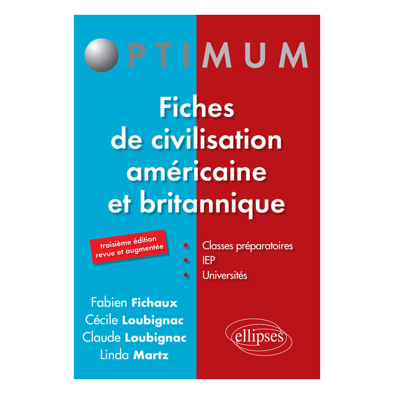 Fiches de civilisation américaine et britannique - 3e édition
