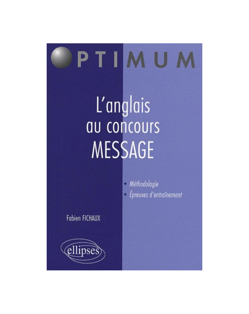 anglais au concours MESSAGE (L')