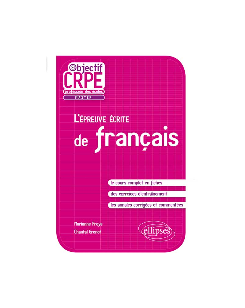 L'épreuve écrite de français