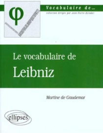 vocabulaire de Leibniz (Le)