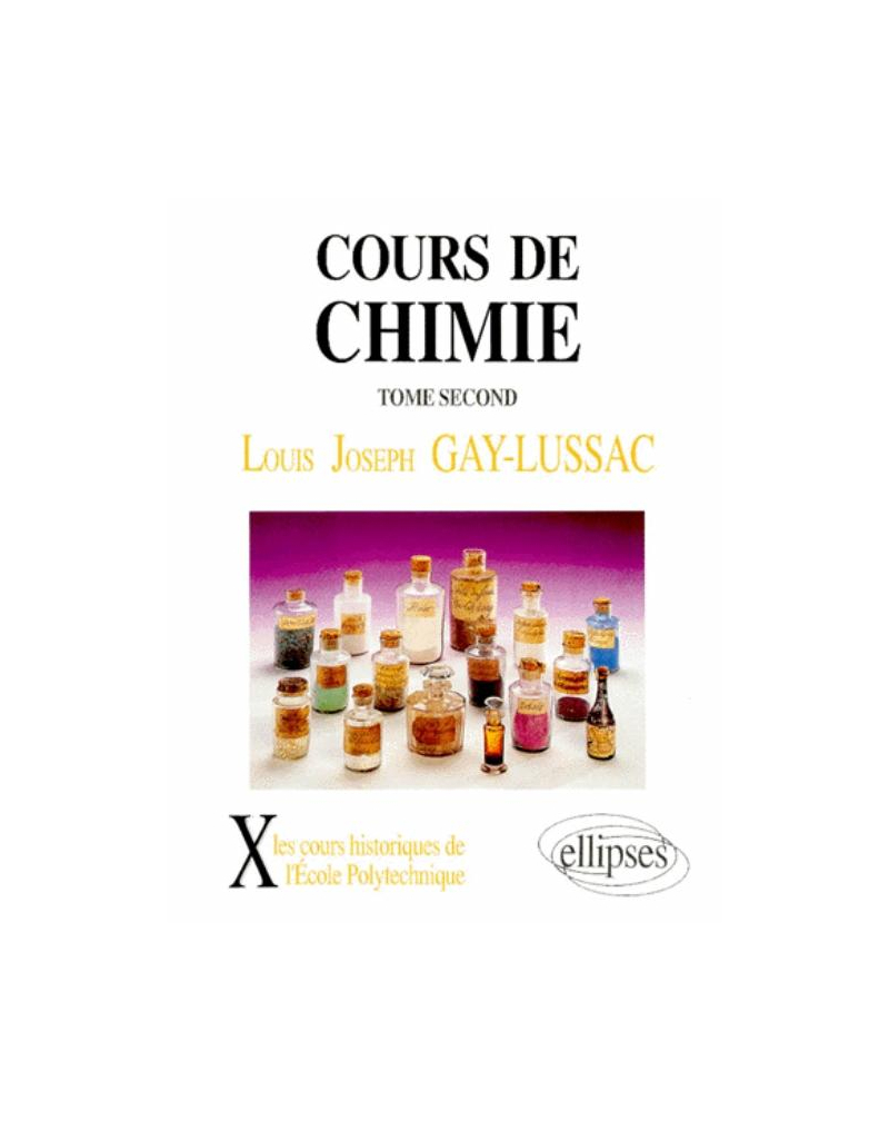 Cours de chimie, volume 2