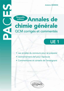 UE1 - Annales de chimie générale