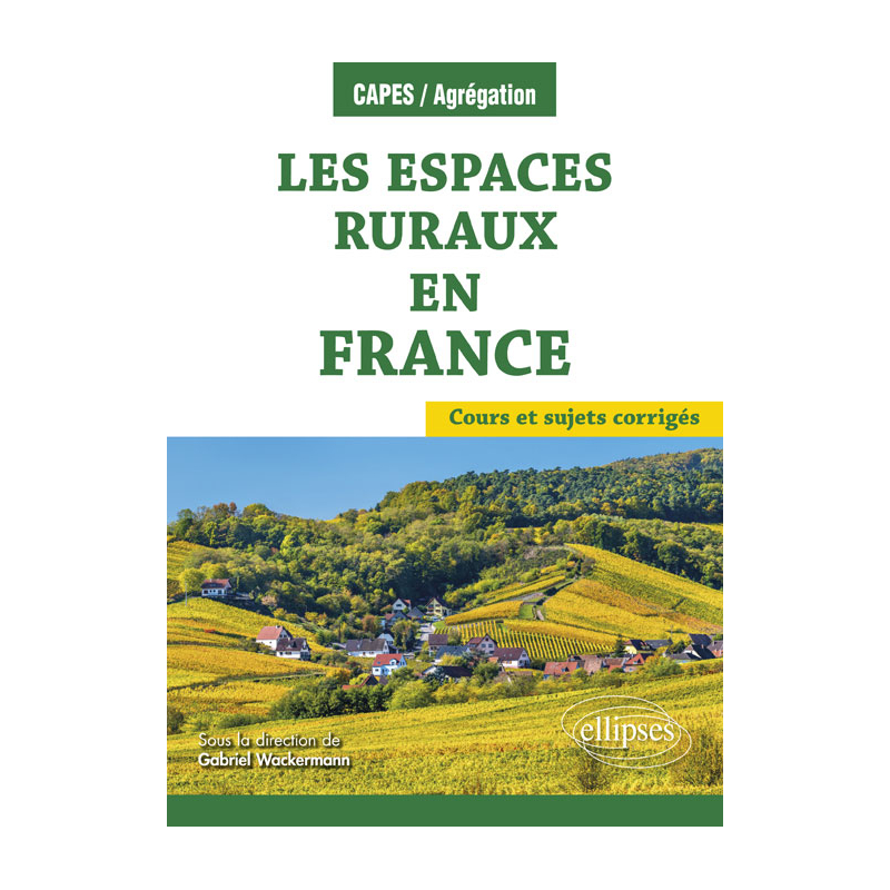 Les espaces ruraux en France