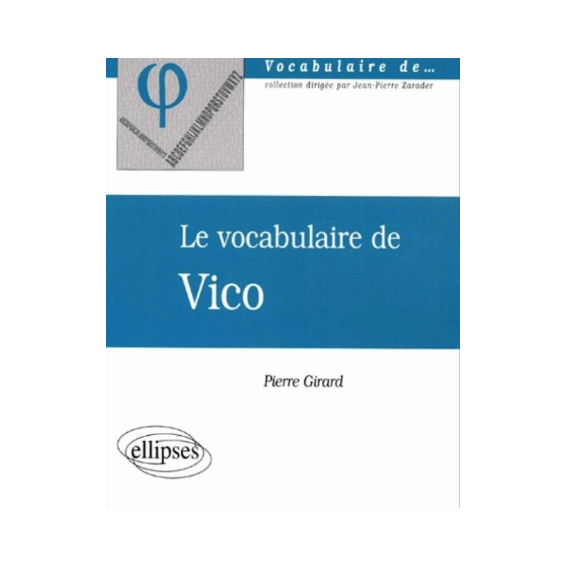 vocabulaire de Vico (Le)