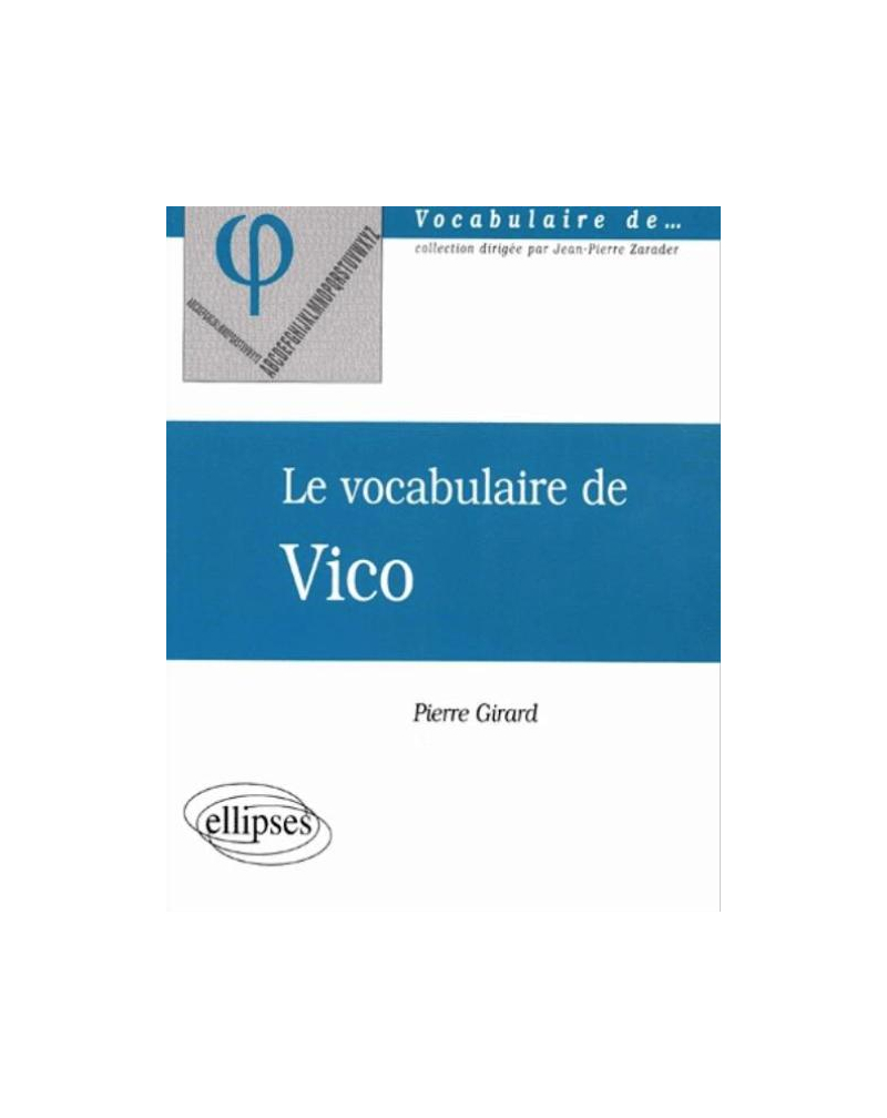 vocabulaire de Vico (Le)