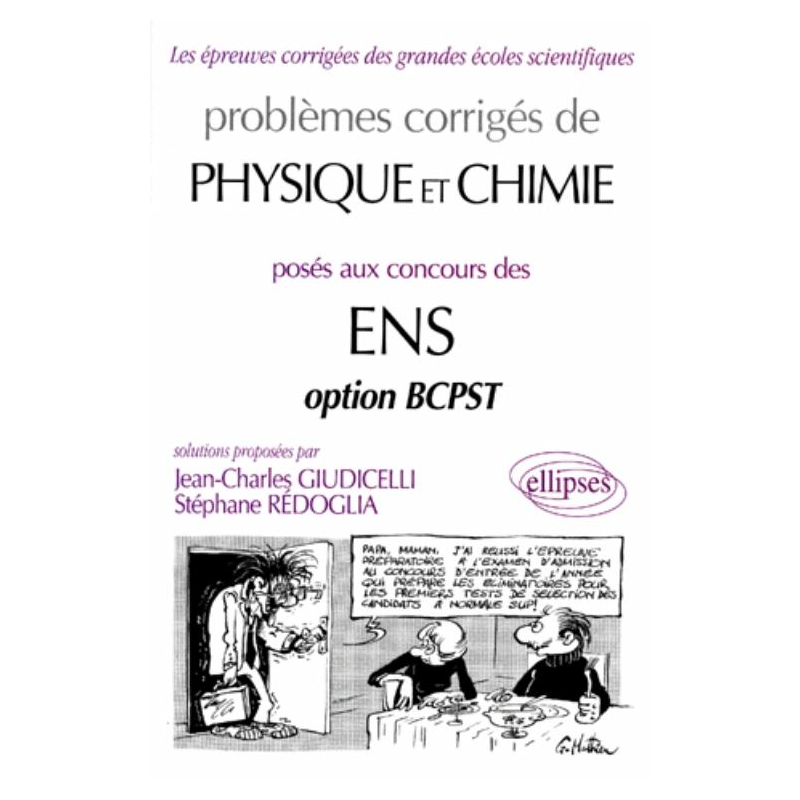 Physique et Chimie ENS, option BCPST 1992-1997