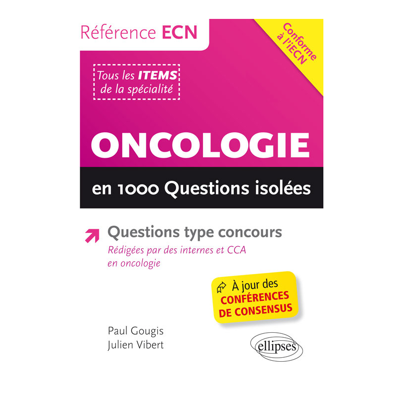 Oncologie en 1000 questions isolées