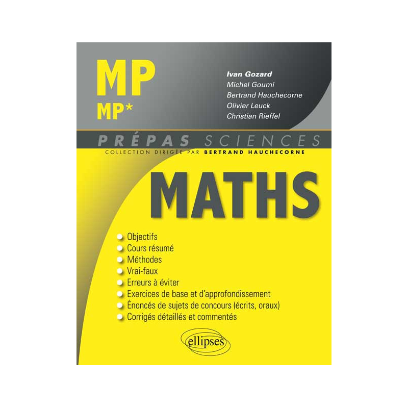 Mathématiques MP/MP*