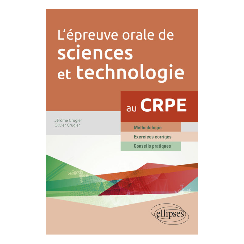 L'épreuve orale de sciences et technologie au CRPE