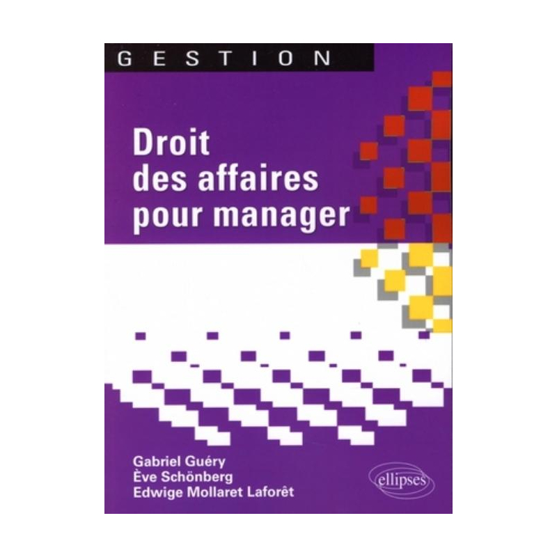 Droit des affaires pour manager