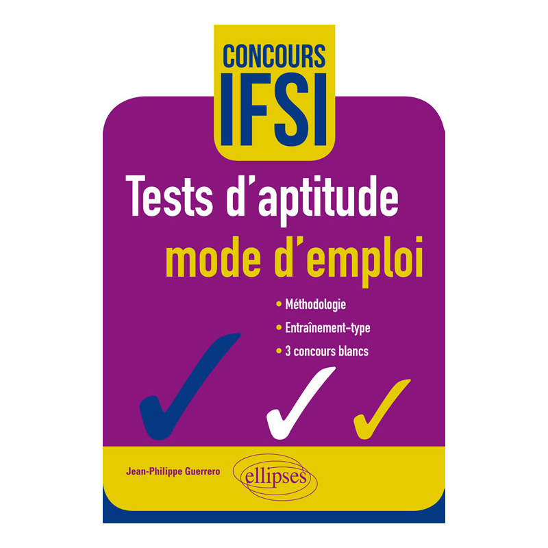 Tests d'aptitude Â– mode d'emploi Â– Concours IFSI