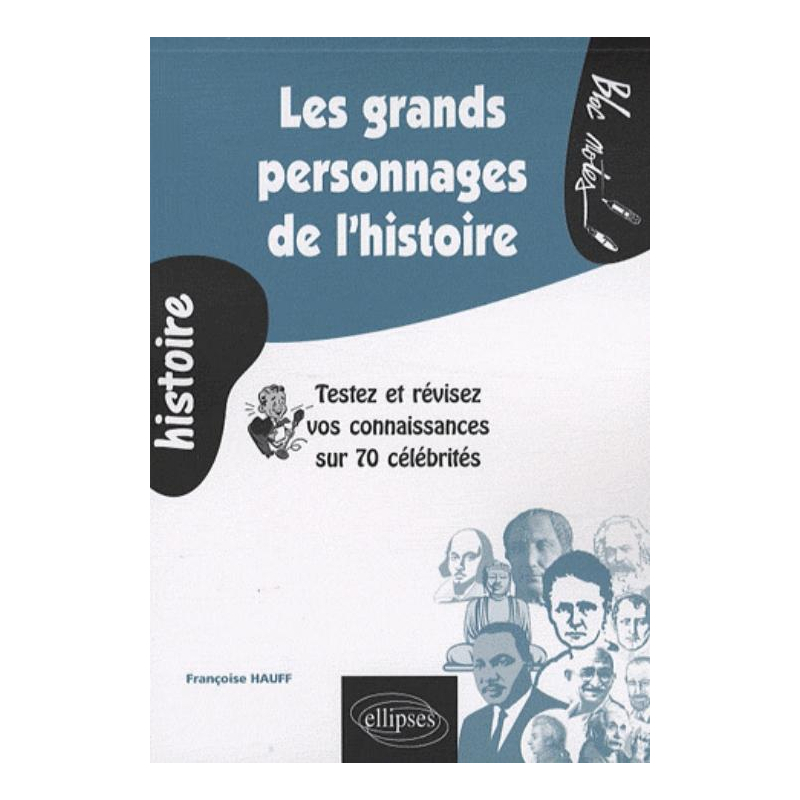 Les grands personnages de l’histoire. Testez et révisez vos connaissances sur 70 célébrités