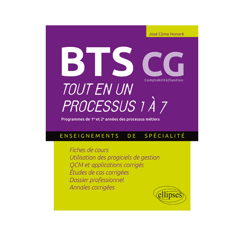 BTS CG - Tout en un processus 1 à 7