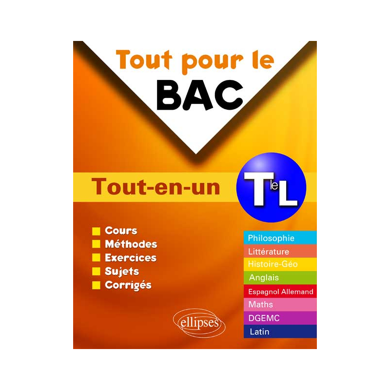 Tout pour le Bac • toutes matières • Terminale L