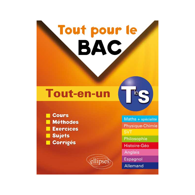 Tout pour le Bac • toutes matières • Terminale S