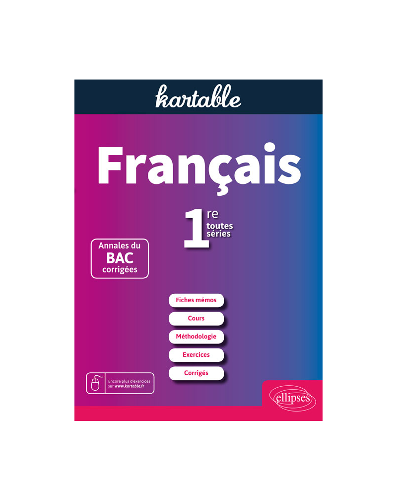 Français. 1re toutes séries