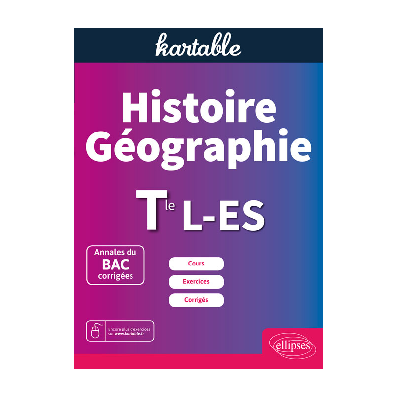 Histoire Géographie, Tle L, ES