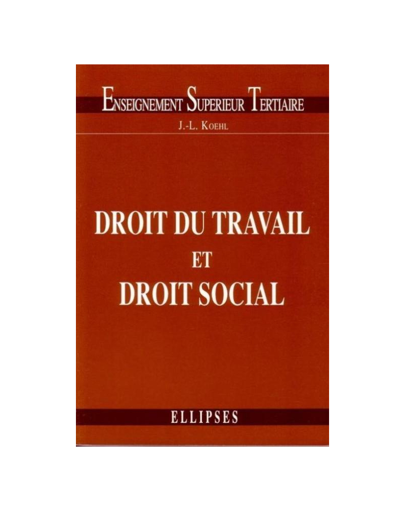 Droit de l'entreprise - Droit du travail et droit social