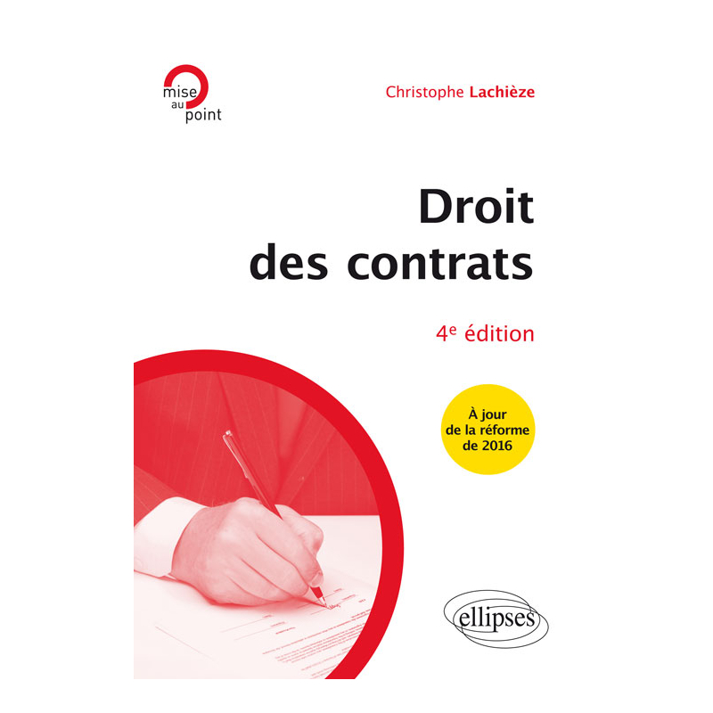 Droit des contrats - 4e édition