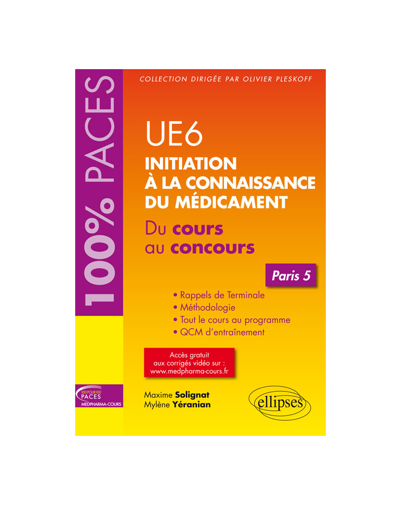 UE 6 : Initiation à la connaissance du médicament - Paris 5