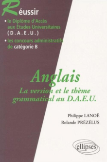 Anglais - La version et le thème grammatical
