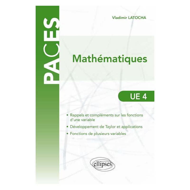 UE4 - Mathématiques en PACES