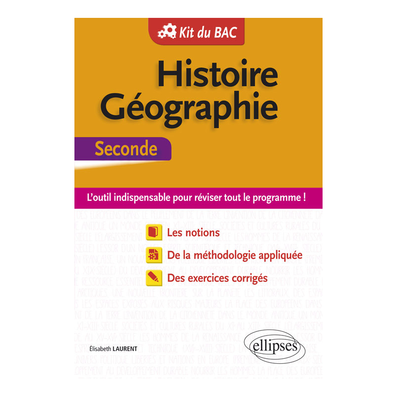 Histoire-Géographie - Seconde