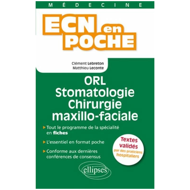 ORL - stomatologie - chirurgie maxillo-faciale