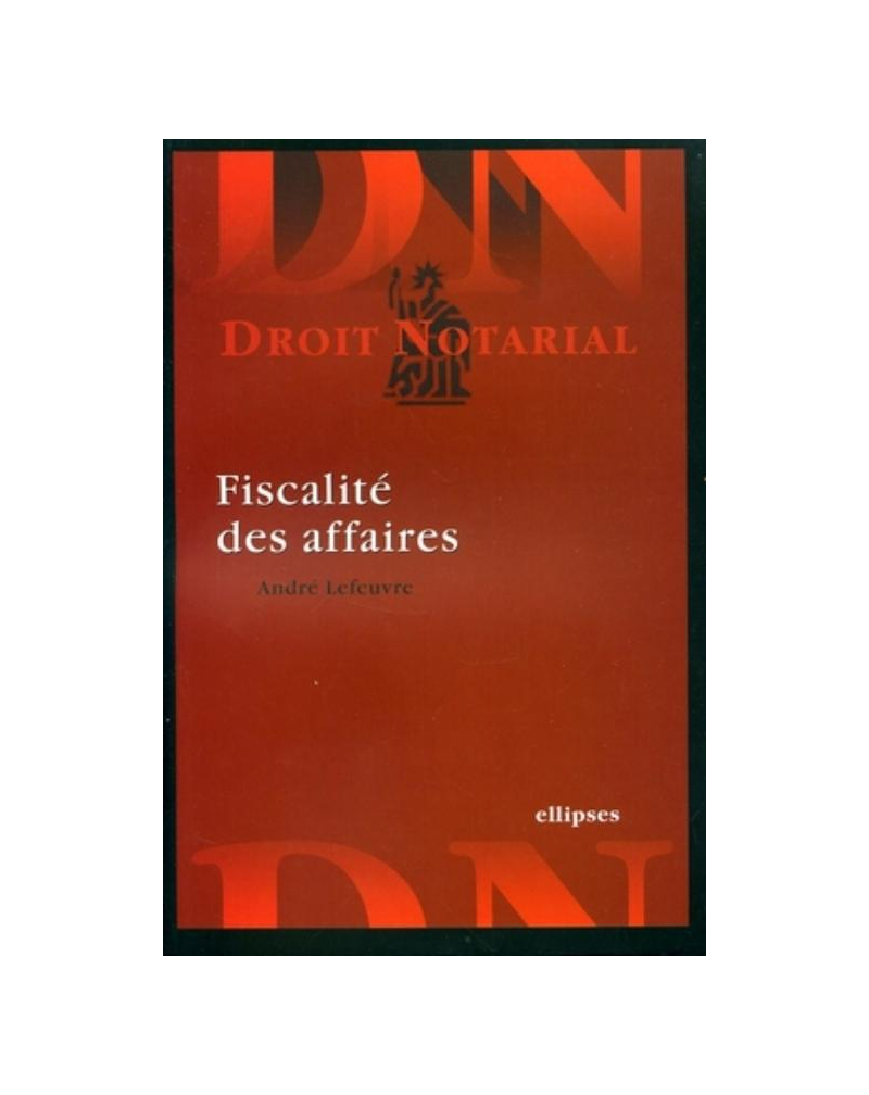 Fiscalité des affaires