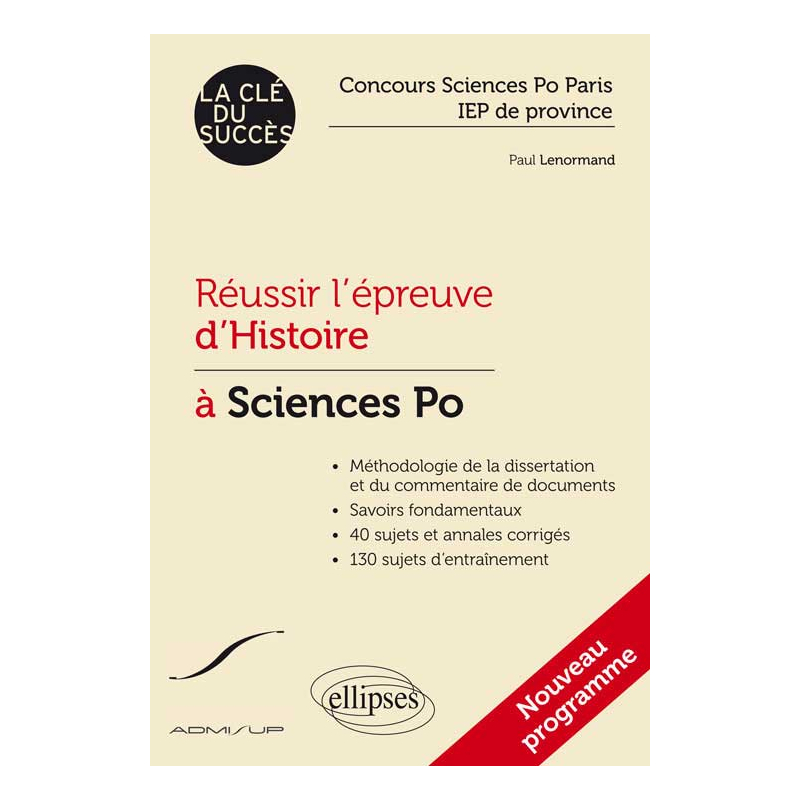 Réussir l’épreuve d’Histoire à Sciences Po