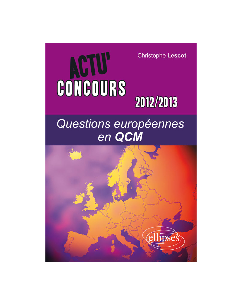 Questions européennes - 2012-2013 - en QCM