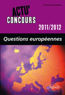 Questions européennes - 2011-2012
