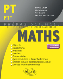 Mathématiques PT/PT* - 3e édition actualisée