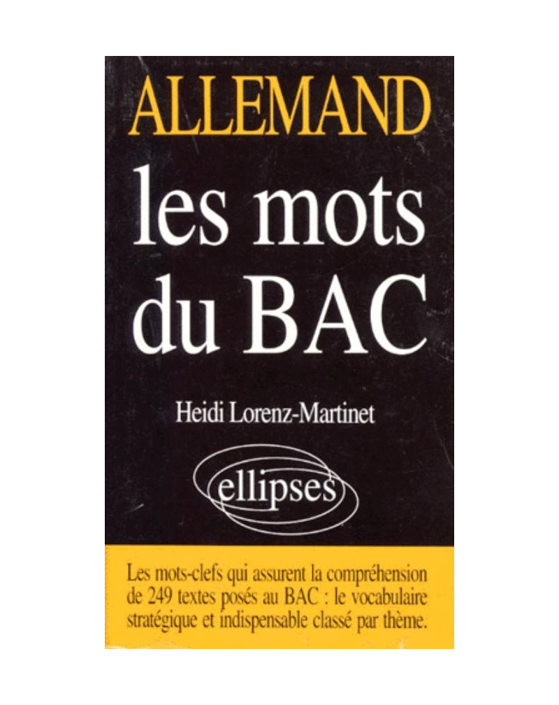Les mots du Bac - Allemand