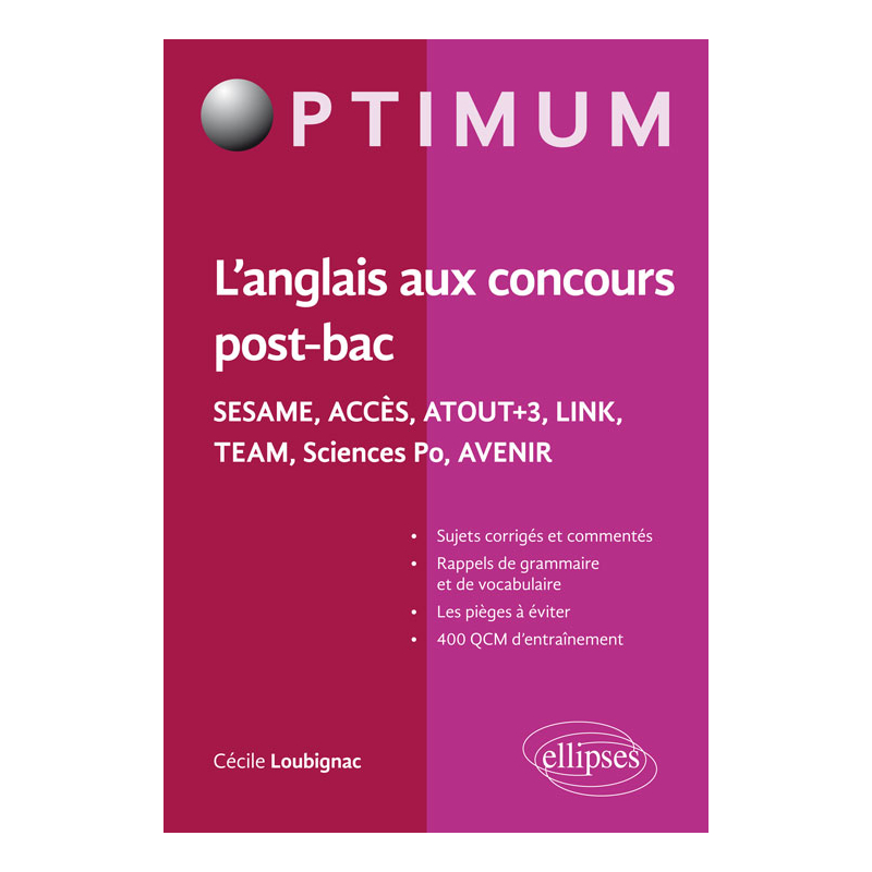 L’anglais aux concours post-bac