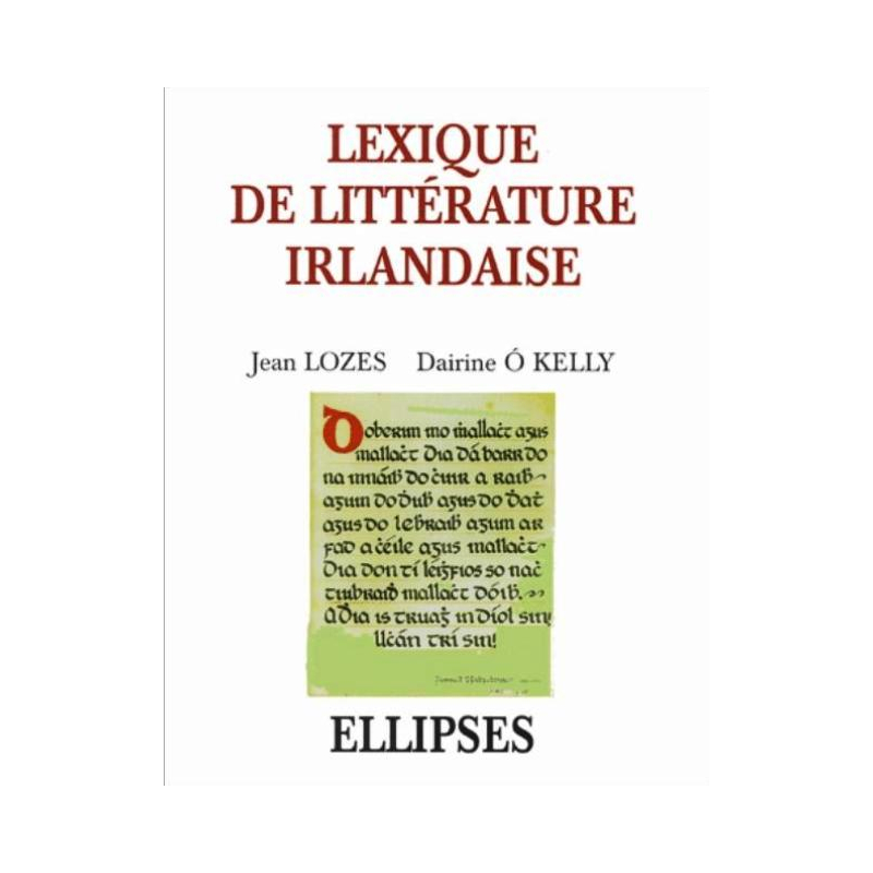 Lexique de litterature irlandaise