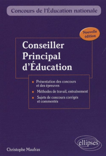 Conseiller principal d'éducation. Nouvelle édition