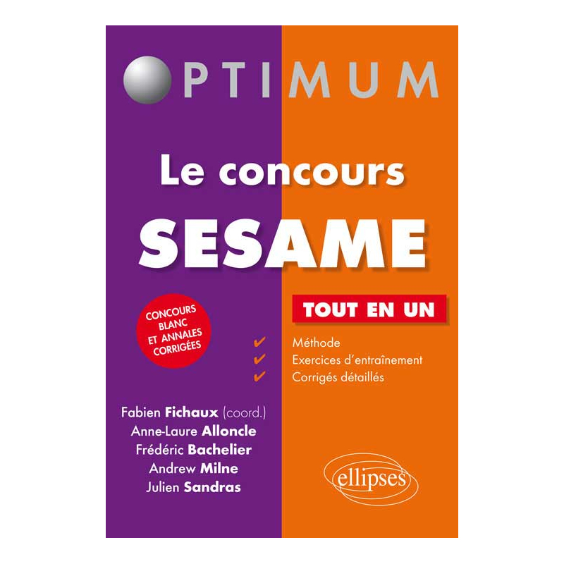 Le concours Sésame