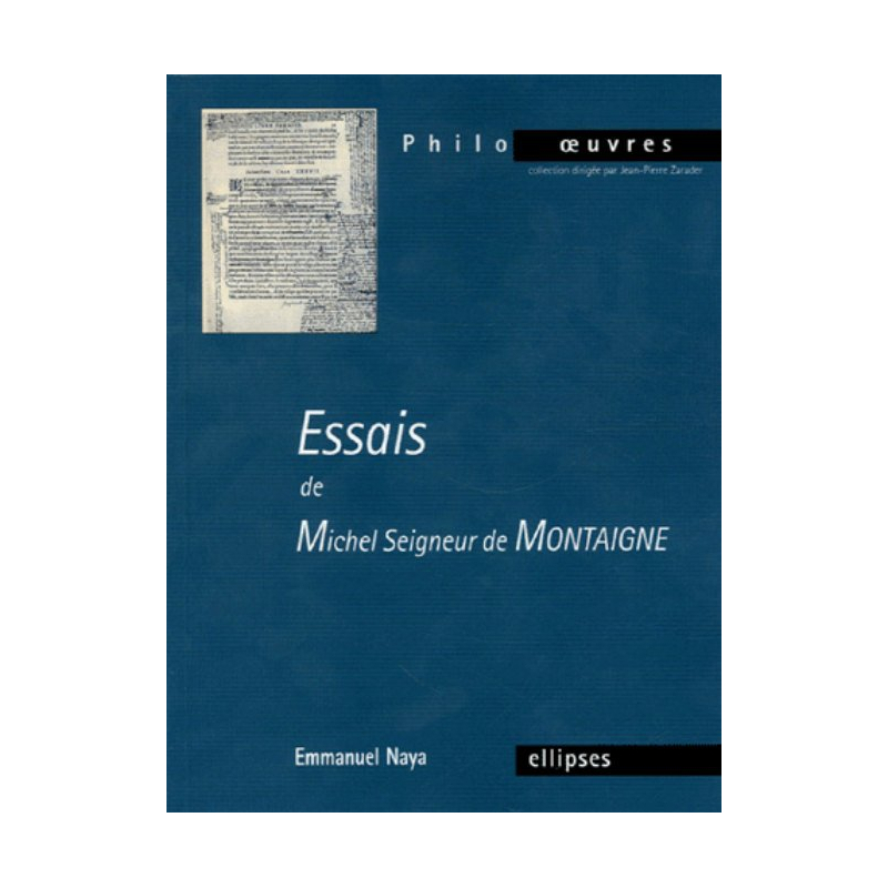 Montaigne, Essais