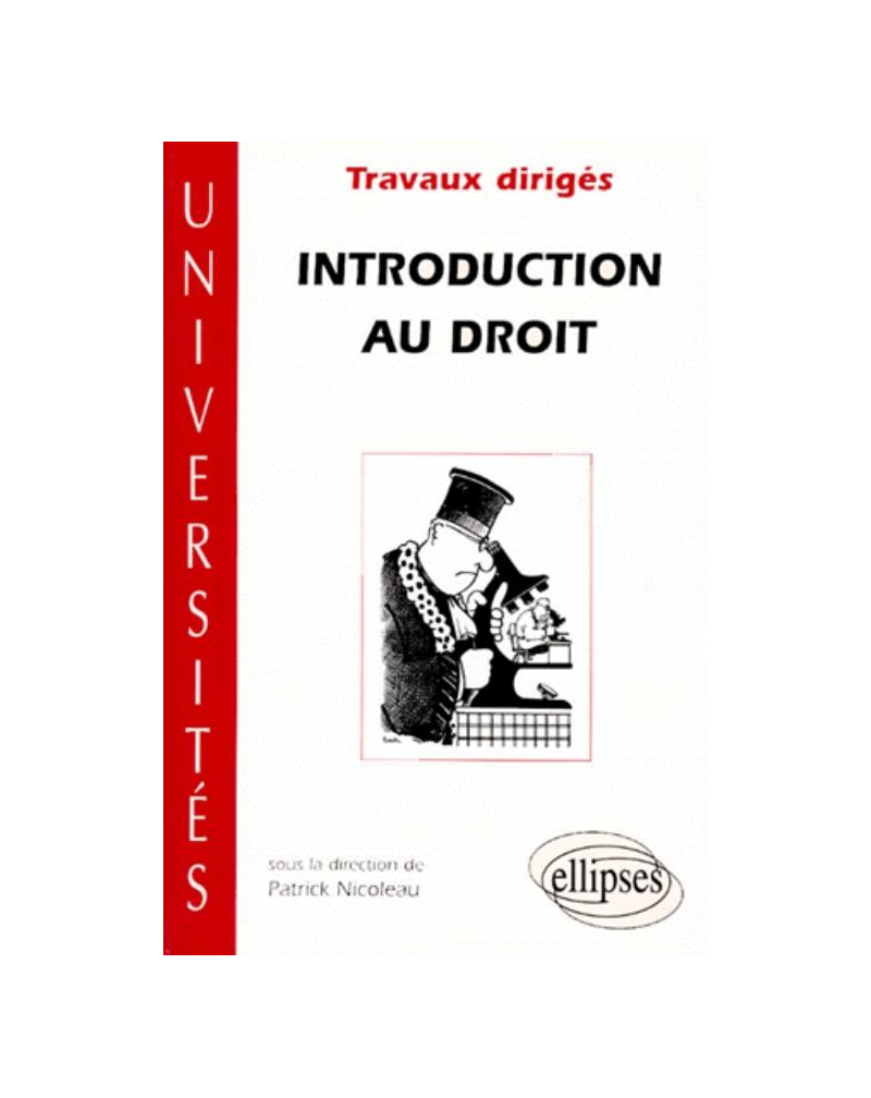 Introduction au Droit - Travaux dirigés