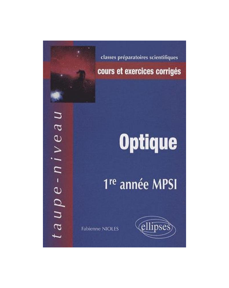 Optique 1re année MPSI
