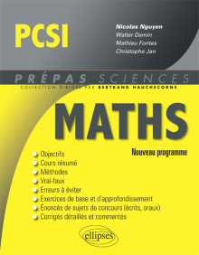 Mathématiques PCSI - conforme au nouveau programme 2013