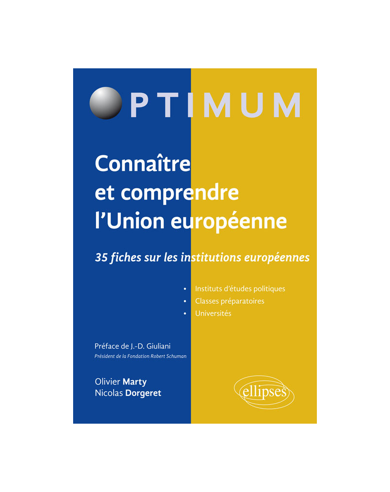 Connaître et comprendre l'Union européenne : 35 fiches sur les institutions européennes