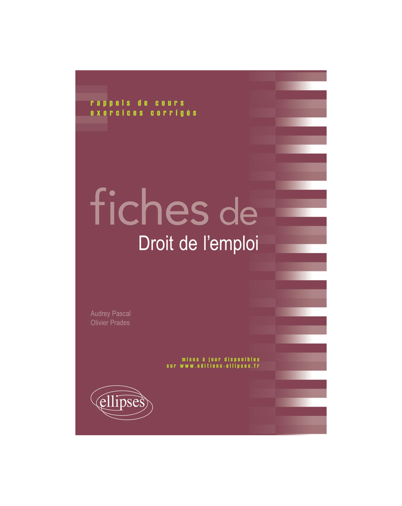 Fiches de Droit de l’emploi