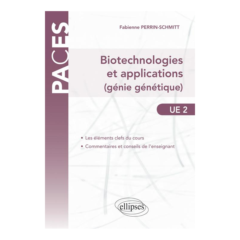 UE2 - Biotechnologies et applications (génie génétique)