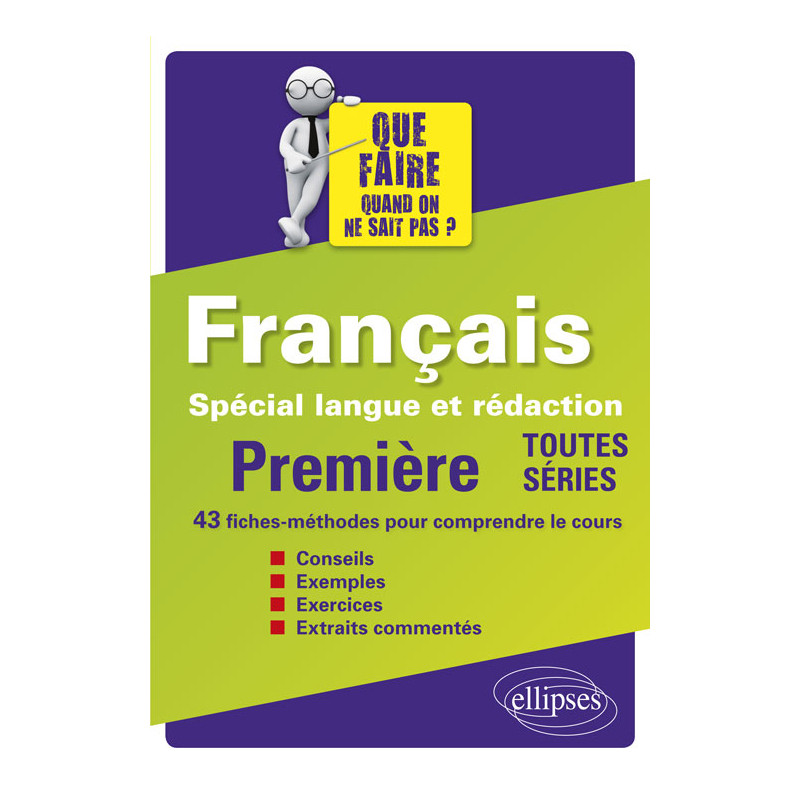 Français - Premières - Spécial langue et rédaction