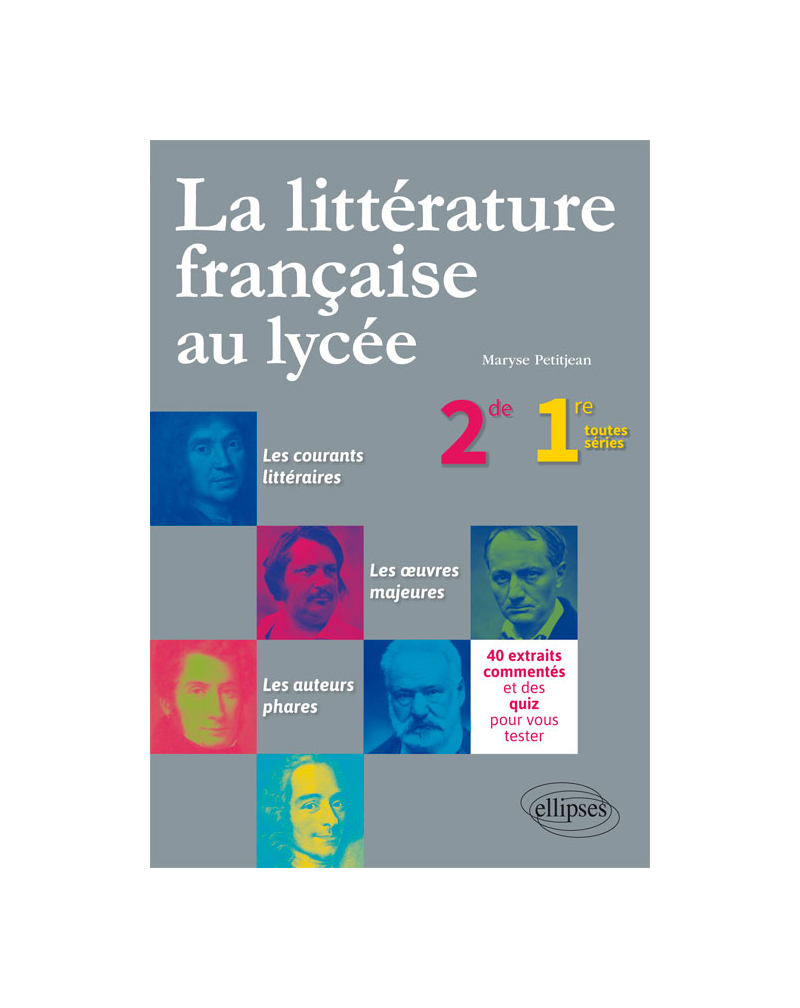 La littérature française au lycée. Seconde / Première toutes séries
