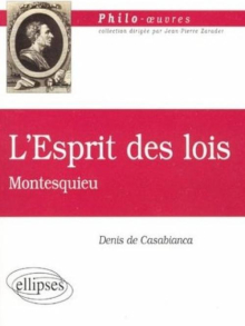 Montesquieu, De l'Esprit des lois